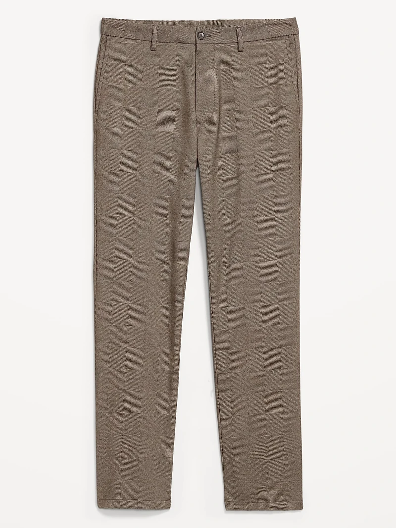 90's Straight Textured Trouser Pants