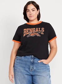 Cincinnati Bengals EveryWear Crew-Neck Ringer T-Shirt