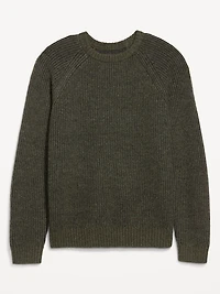 Wool-Blend Crew-Neck Sweater