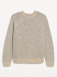 Wool-Blend Crew-Neck Sweater