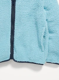 Sherpa Zip-Front Jacket for Boys