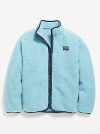 Sherpa Zip-Front Jacket for Boys