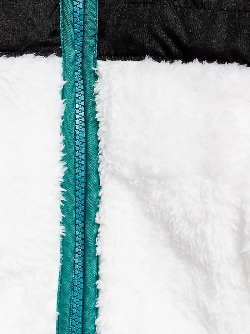 Loose Sherpa Pocket Hooded Jacket for Boys