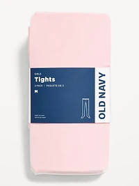Soft-Knit Solid Tights 2-Pack for Girls