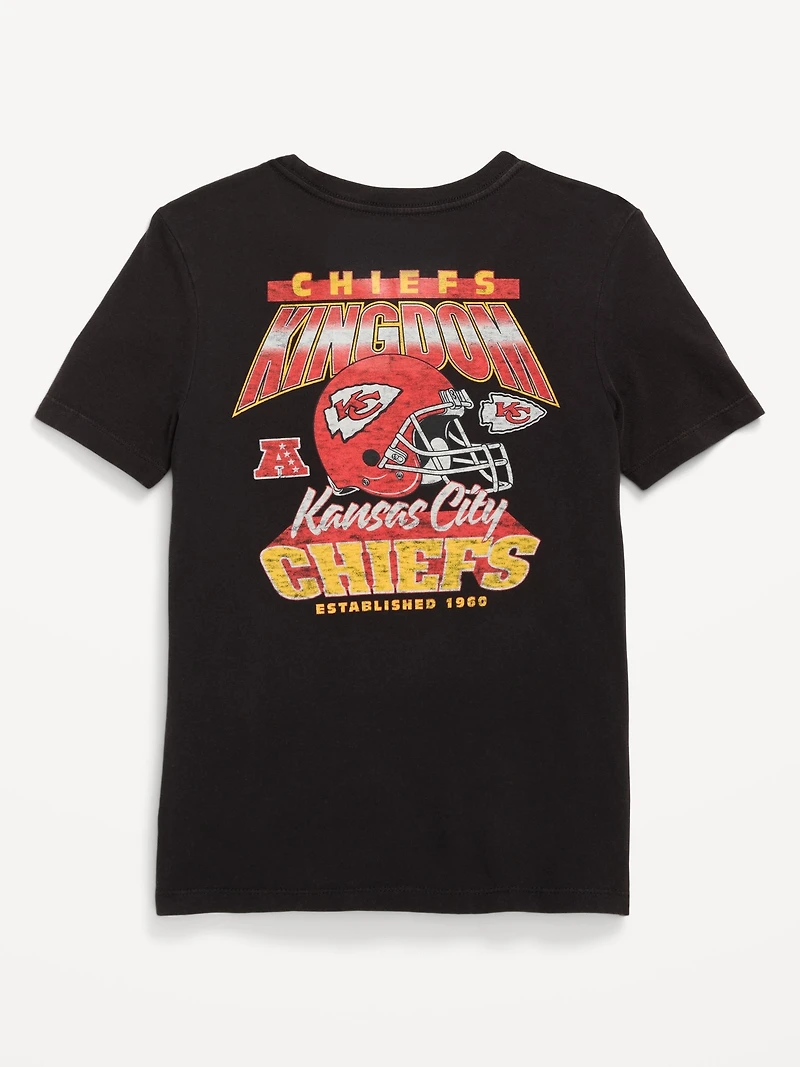 Kansas City Chiefs Gender-Neutral Graphic T-Shirt for Kids