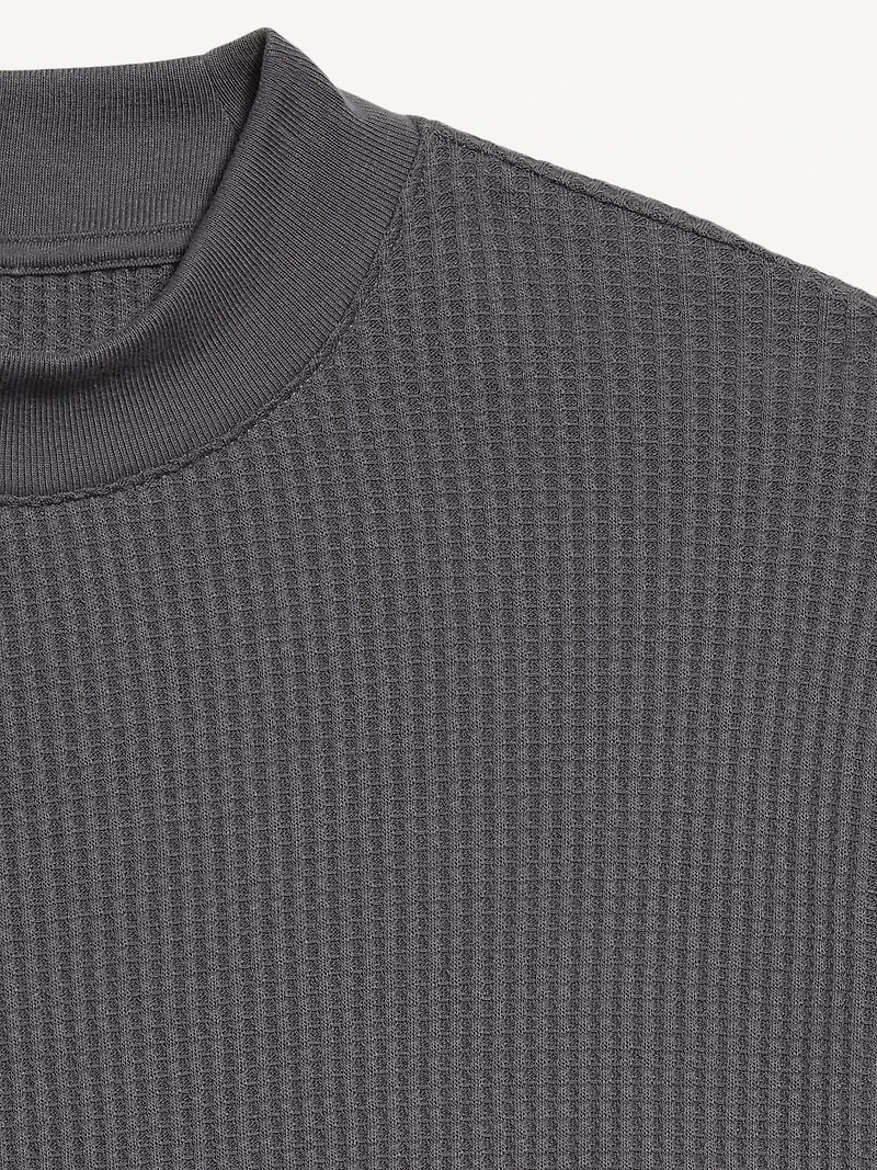 Heavyweight Long-Sleeve Waffle T-Shirt