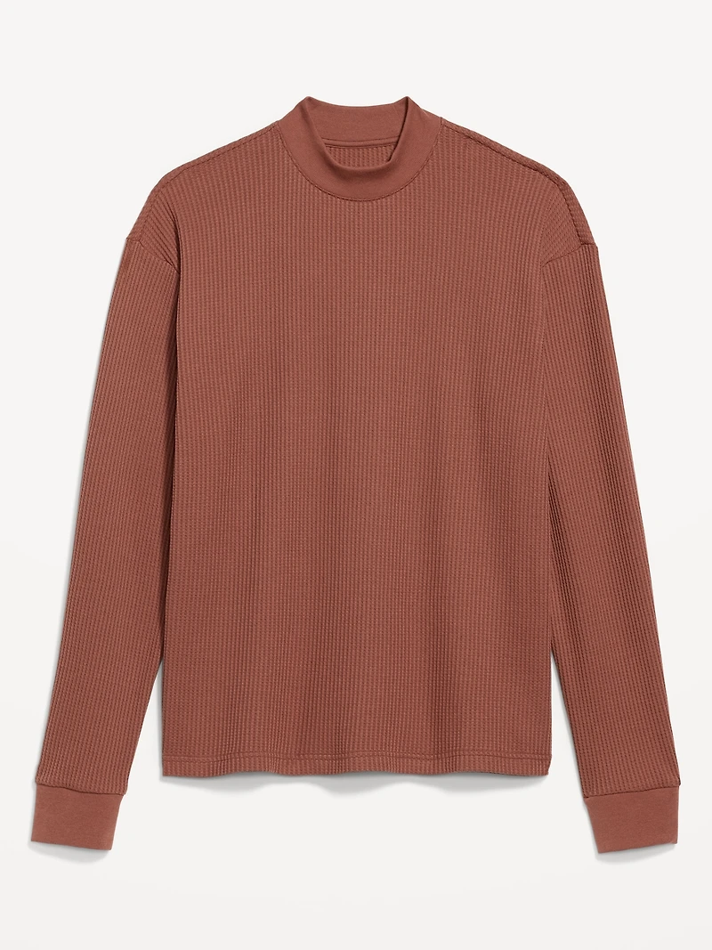 Heavyweight Long-Sleeve Waffle T-Shirt
