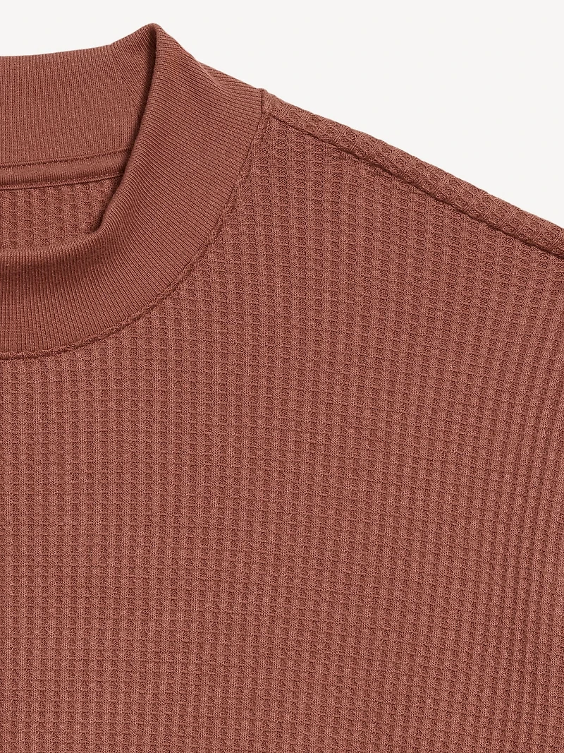 Heavyweight Long-Sleeve Waffle T-Shirt