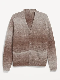 Wool-Blend Ombré Cardigan
