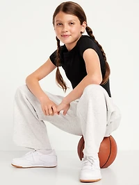 Fitted Seamless Ribbed Performance Top for Girls