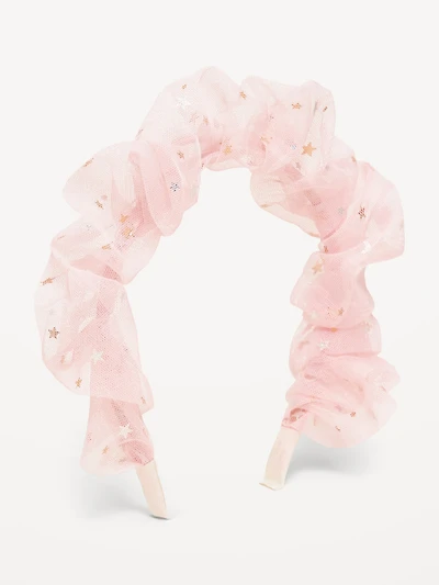 Outtek™ Sparkly Tulle Headband for Toddler Girls