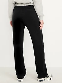 High-Waisted Bounce Fleece Trouser Sweatpants