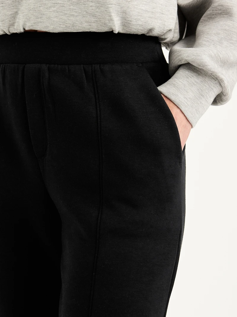 High-Waisted Bounce Fleece Trouser Sweatpants