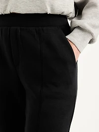 High-Waisted Bounce Fleece Trouser Sweatpants