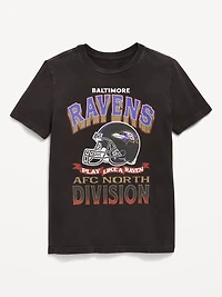 Baltimore Ravens Gender-Neutral Graphic T-Shirt for Kids