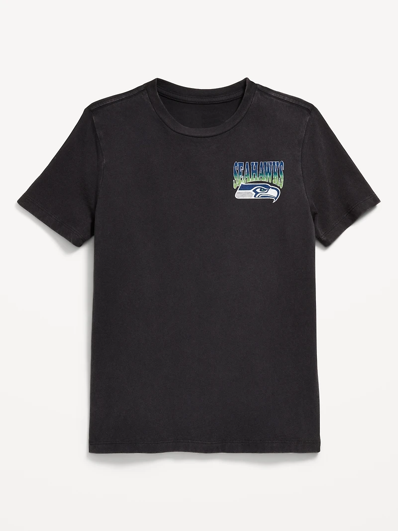 Seattle Seahawks Gender-Neutral Graphic T-Shirt for Kids