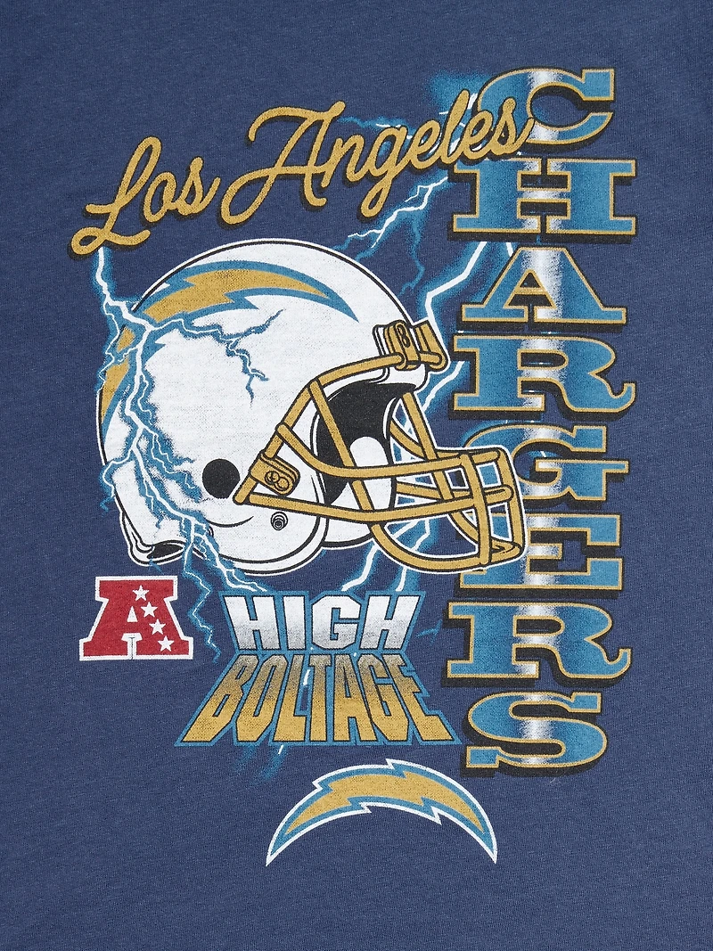 Los Angeles Chargers Gender-Neutral Graphic T-Shirt for Kids