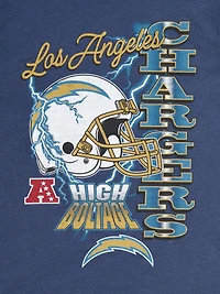 Los Angeles Chargers Gender-Neutral Graphic T-Shirt for Kids