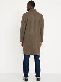 Relaxed Houndstooth Topcoat