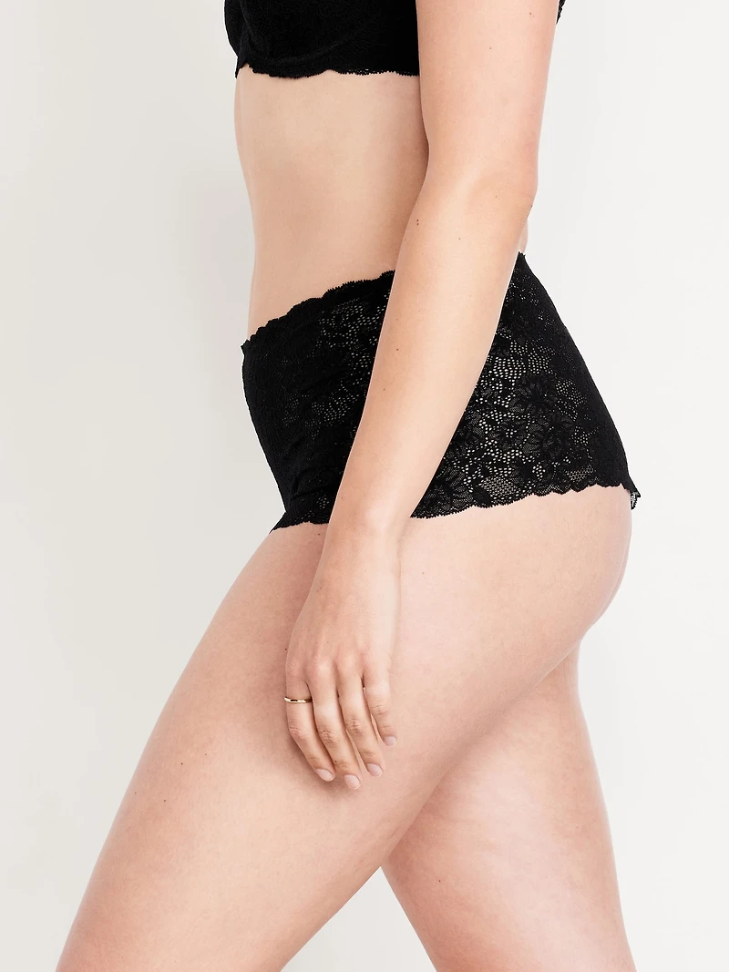 Lace Boyshort Underwear