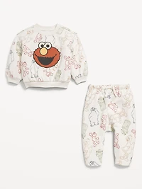 Sesame Street™ Elmo Graphic Sweatshirt and Pants Set for Baby