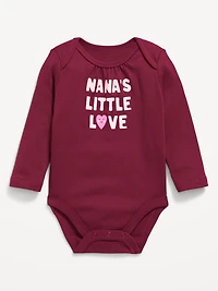 Long-Sleeve Graphic Bodysuit for Baby