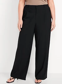 High-Waisted SleekTech Trouser Pants