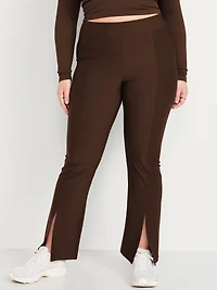 Extra High-Waisted PowerSoft Split-Flare Leggings