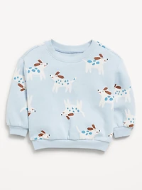 Printed Crew-Neck Sweatshirt for Baby