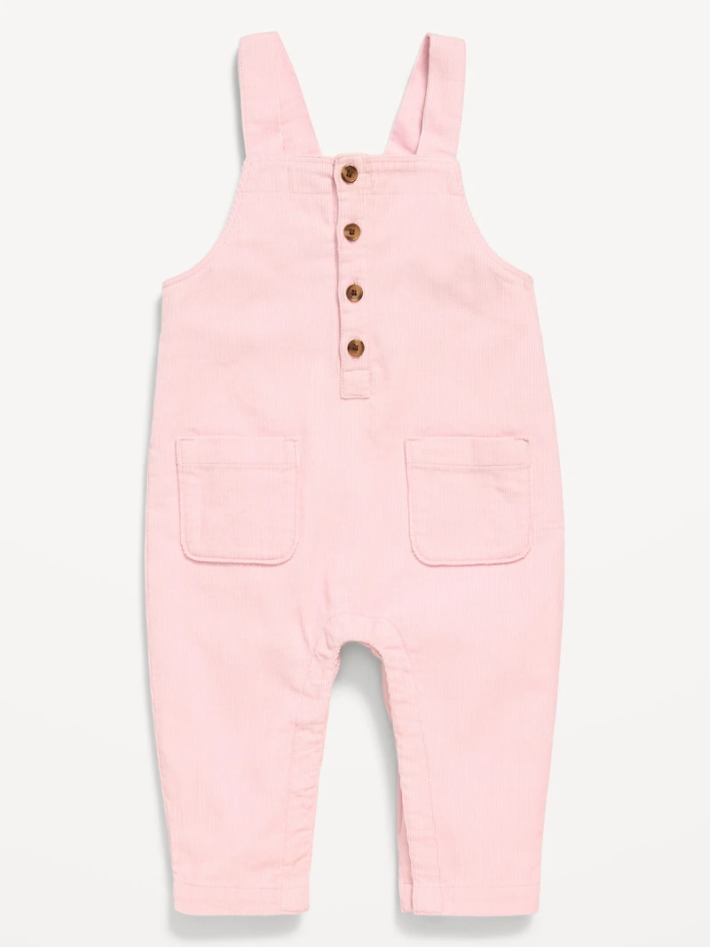 Corduroy Pocket Overalls for Baby
