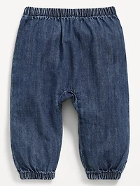 Pull-On Chambray Pants for Baby