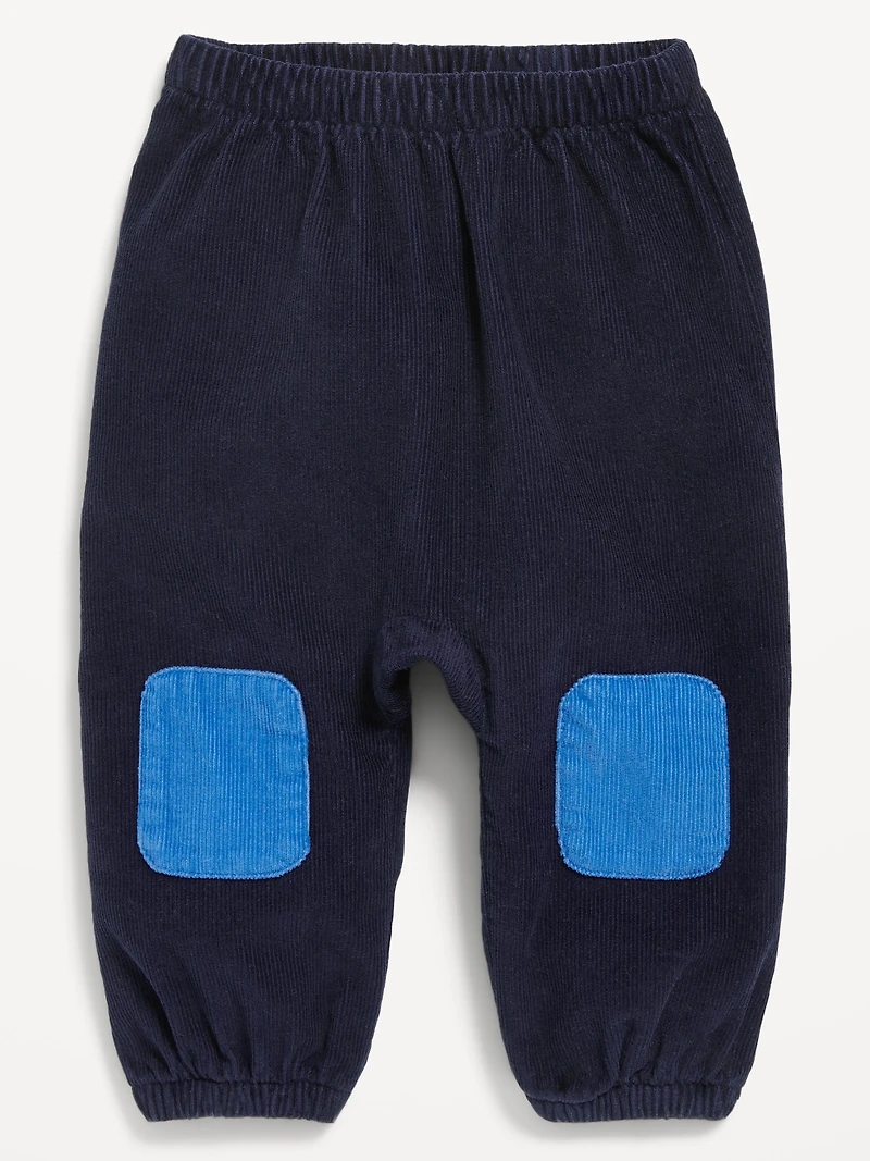 Pull-On Corduroy Knee Patch Pants for Baby