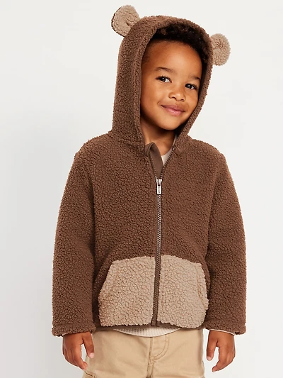 Critter Hooded Jacket for Toddler Boys