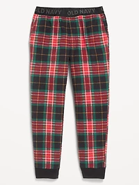 Printed Microfleece Pajama Jogger Pants for Boys