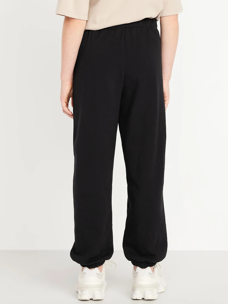 Favorite Fleece High-Waisted Jogger Sweatpants for Girls