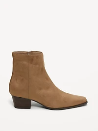 Low-Heel Booties for Women