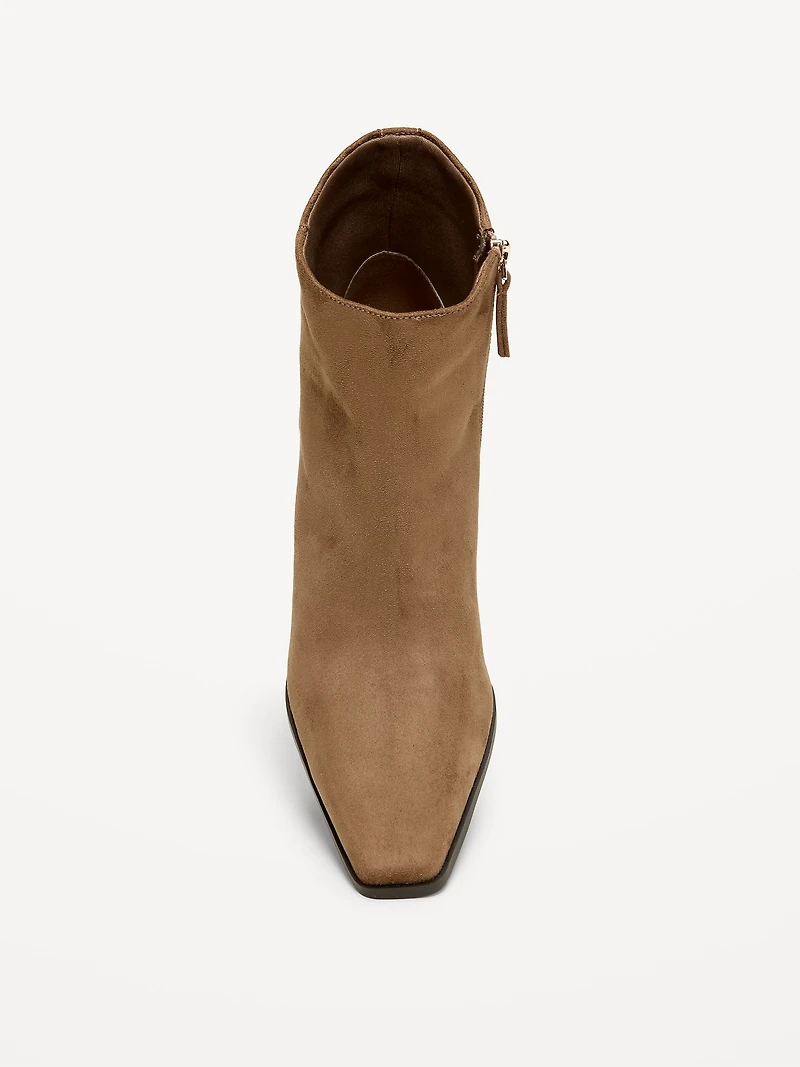 Low-Heel Booties for Women