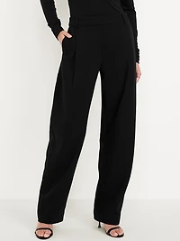 High-Waisted Taylor Barrel Ankle Pants
