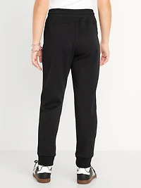Slim High-Waisted Dynamic Fleece Joggers for Girls