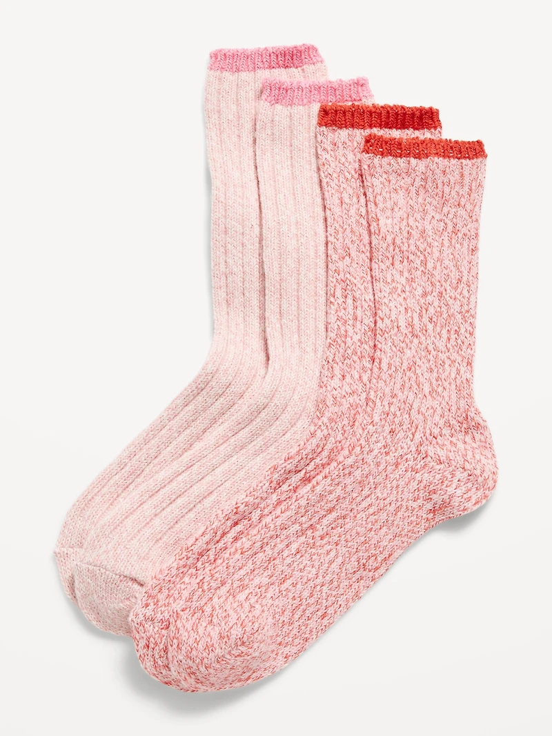 Marled Boot Socks 3-Pack for Girls