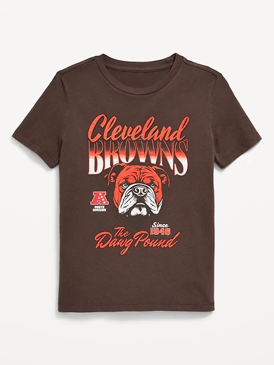 Cleveland Browns Gender-Neutral Graphic T-Shirt for Kids