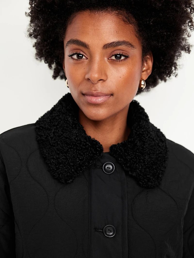 Quilted Nylon Jacket