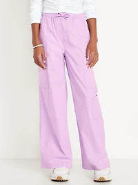 Pull-On Super Baggy Cargo Pants for Girls