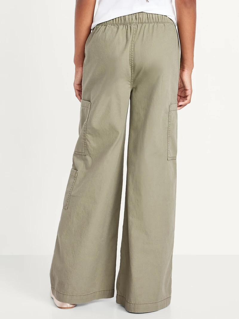 Pull-On Super Baggy Cargo Pants for Girls