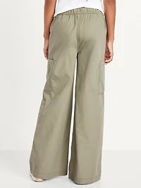 Pull-On Super Baggy Cargo Pants for Girls