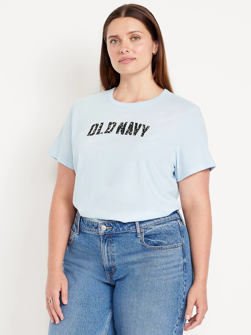 EveryWear Crew-Neck Logo-Graphic T-Shirt