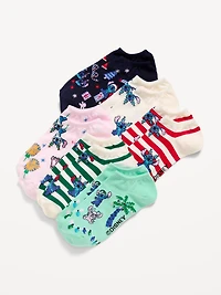 Disney© 6-Pack Novelty Ankle Socks for Women