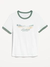 EveryWear Graphic Ringer T-Shirt