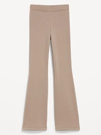 High-Waisted Fleece-Lined Flared Leggings