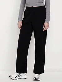 High-Waisted Dynamic Fleece Barrel Pants